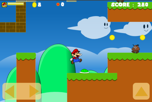 Mario Game In UNITY ENGINE With Source Code - Source Code & Projects