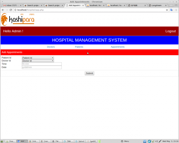 Download Hospital Management System-Admin Panel Project in PHP with ...