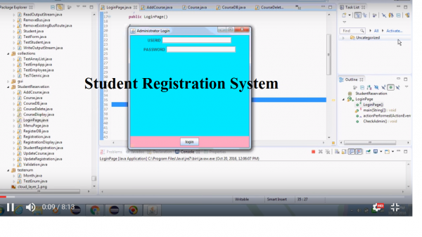 Free Download Student Registration System Project In Java With Source Code And Database File With Document Kashipara