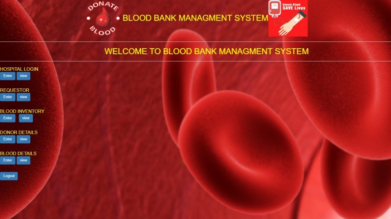 Blood Bank Management System Using Php Pdo Project Tutorial Part Images