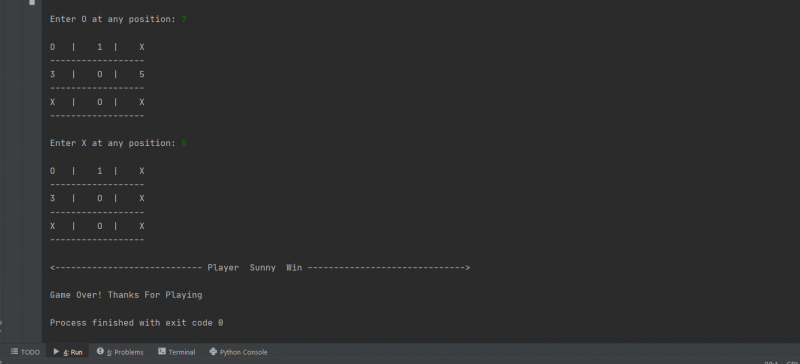 TIC TAC TOE 5x5 In Python With Source Code - Source Code & Projects