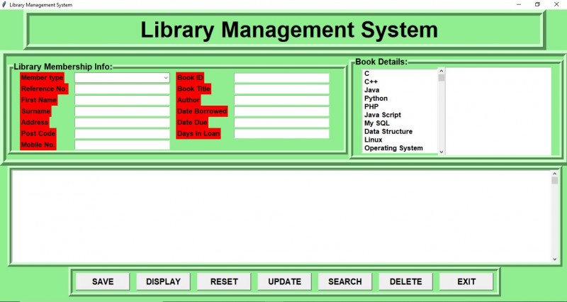 College Management System Project in Python with Source Code and Report ...