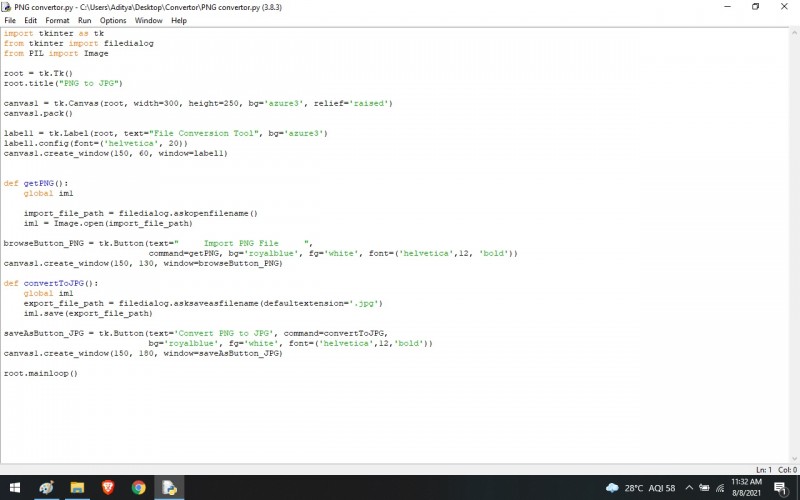 Python Program To Convertor Using Python Tkinter Kashipara