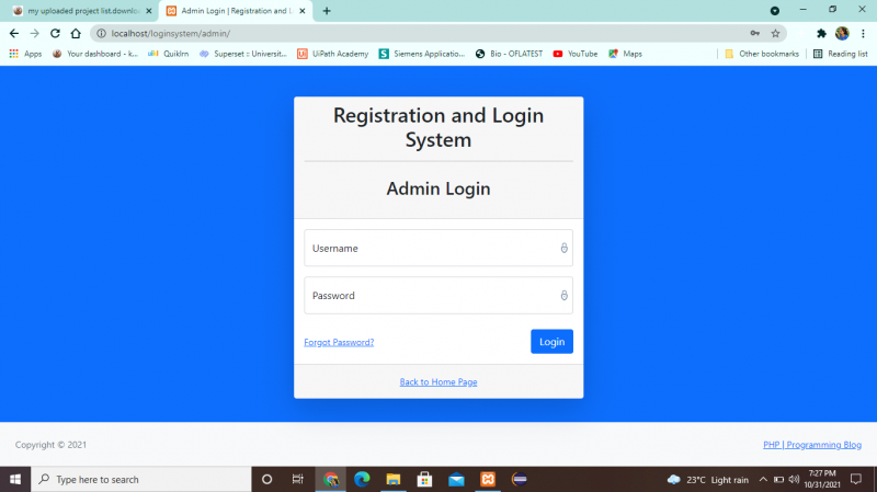 Download User Registration & Login And User Management System With ...