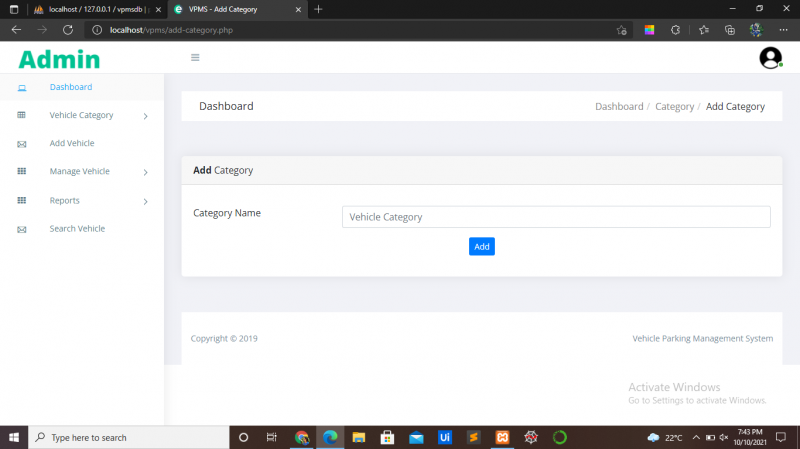 Vehicle Management System Project In PHP With Source Code And Report ...